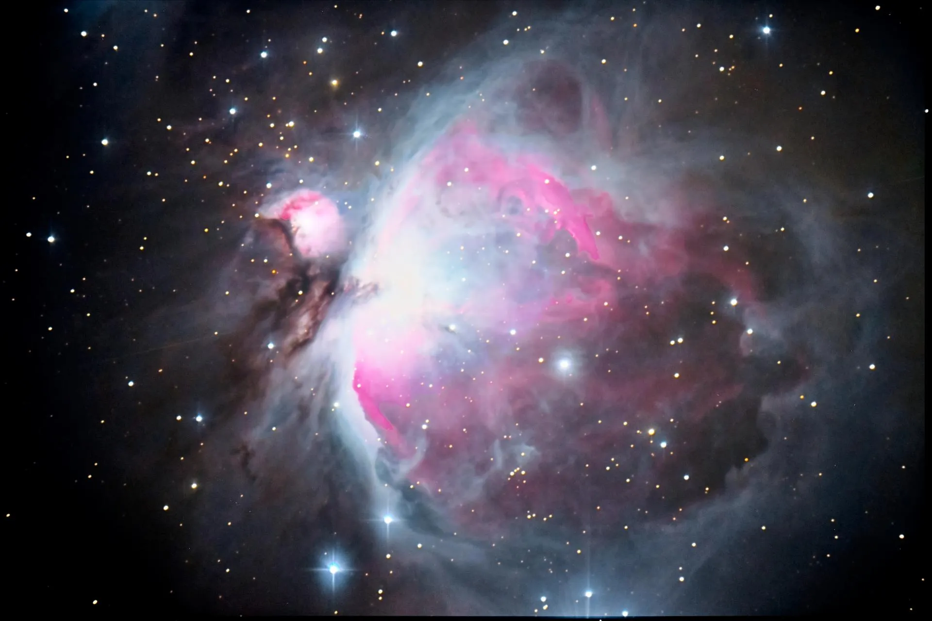 Großer Orionnebel (M 42) — Astrofoto aufgenommen im Allgäu von Merlin Gail